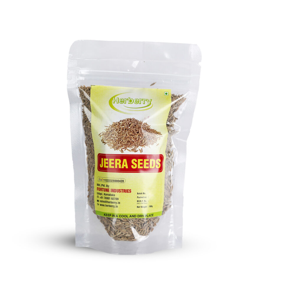 Herberry Jeera Seeds 100 Gms